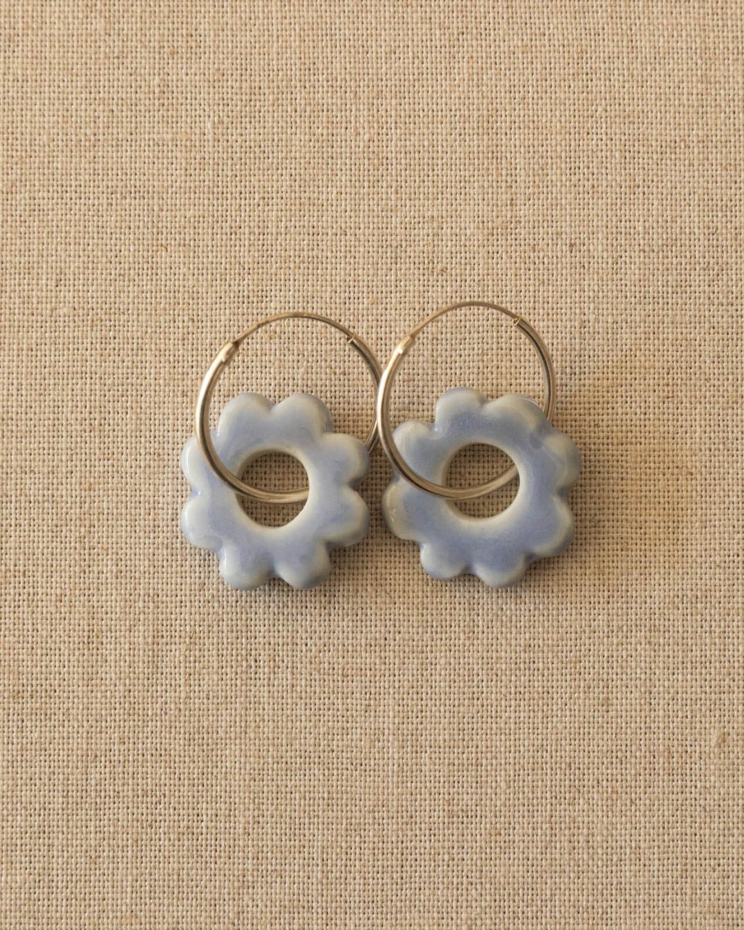 Aros Margarida · Azul claro