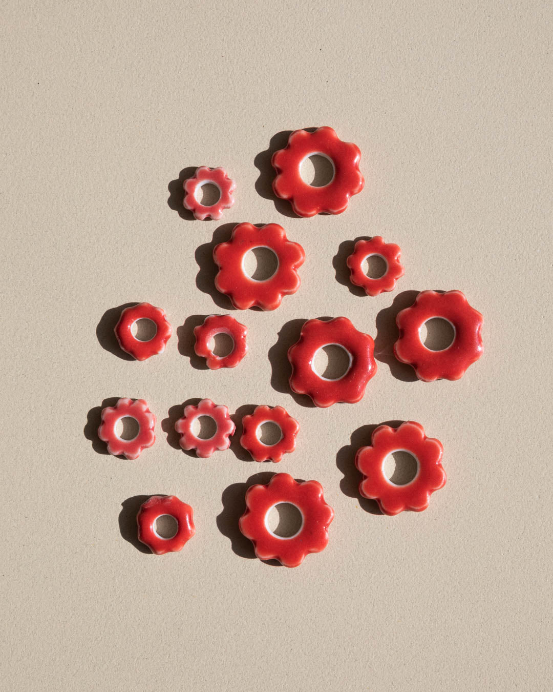Aros Margarida · Rojo