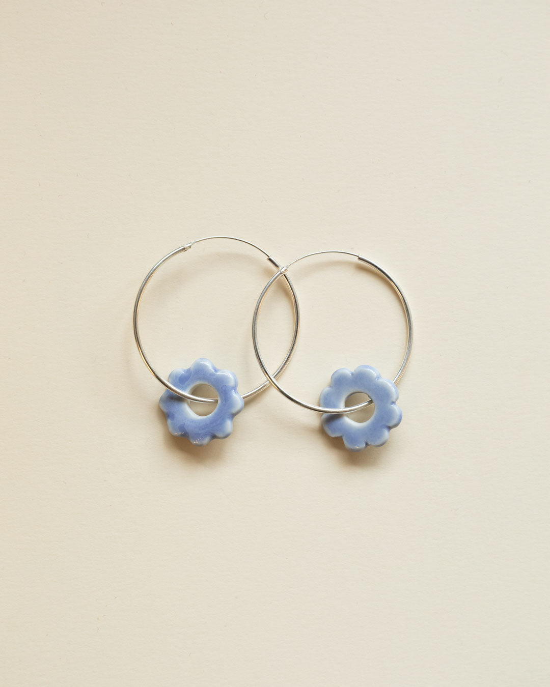 Aros Margarida · Azul claro