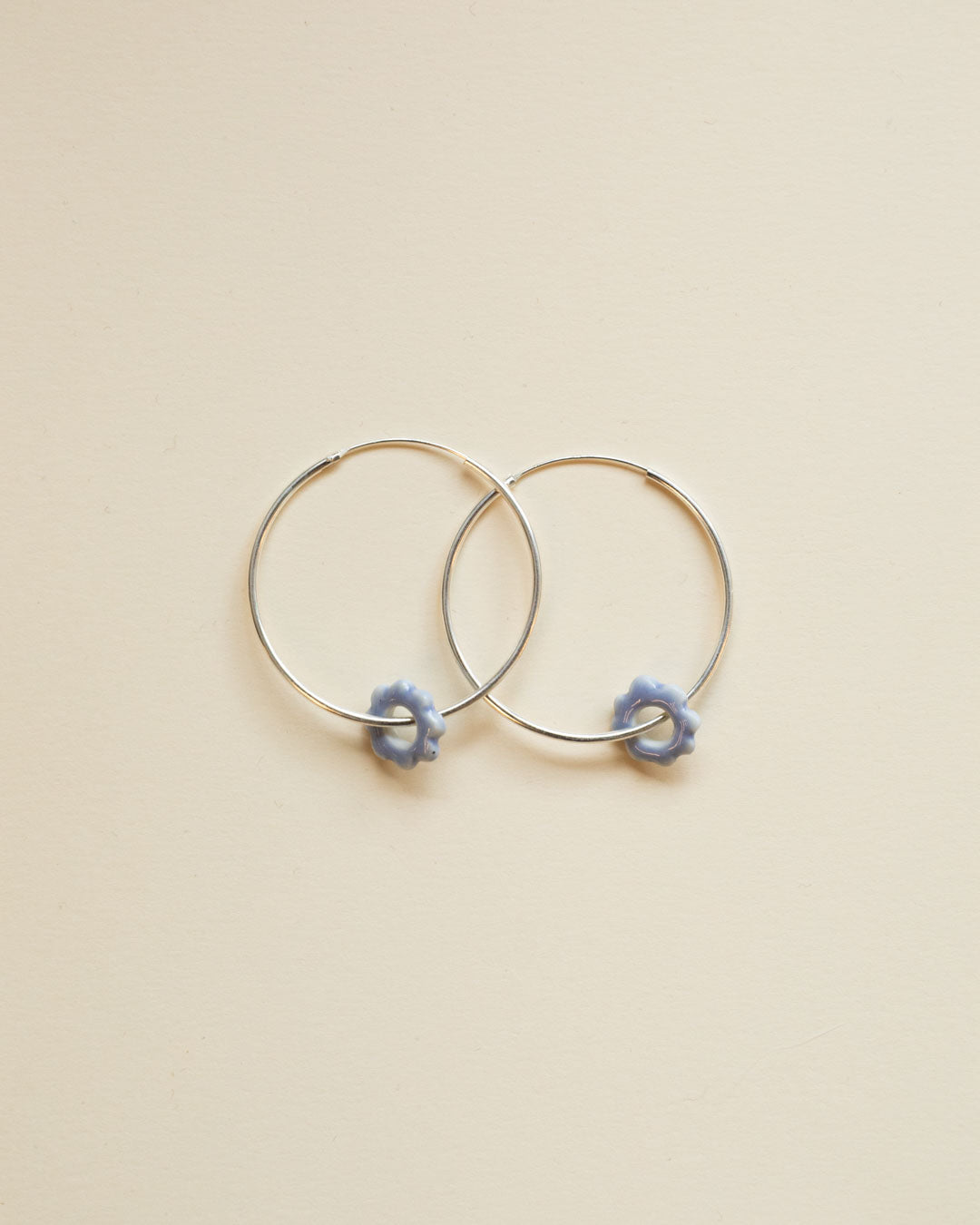 Aros Margarida · Azul claro