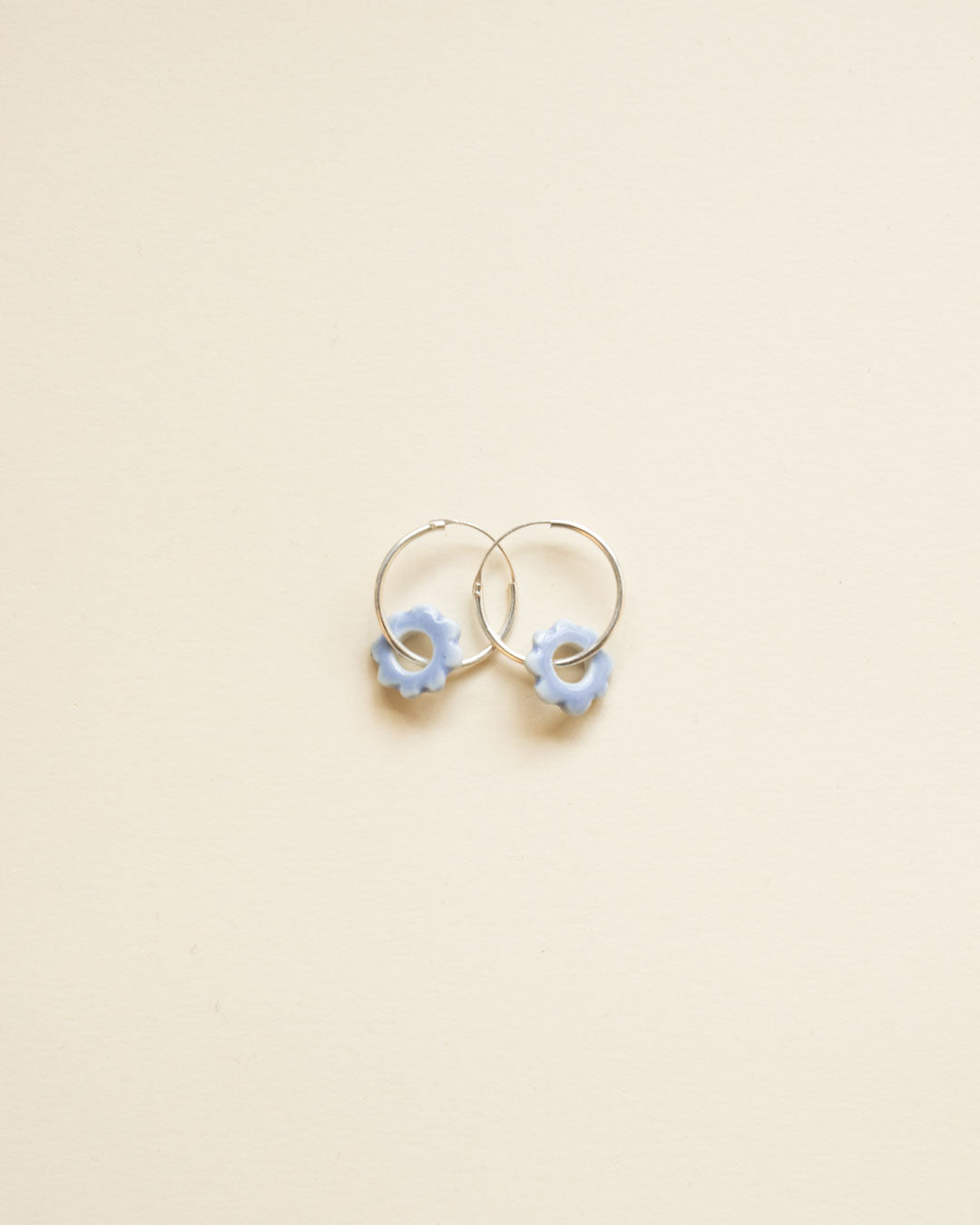 Aros Margarida · Azul claro