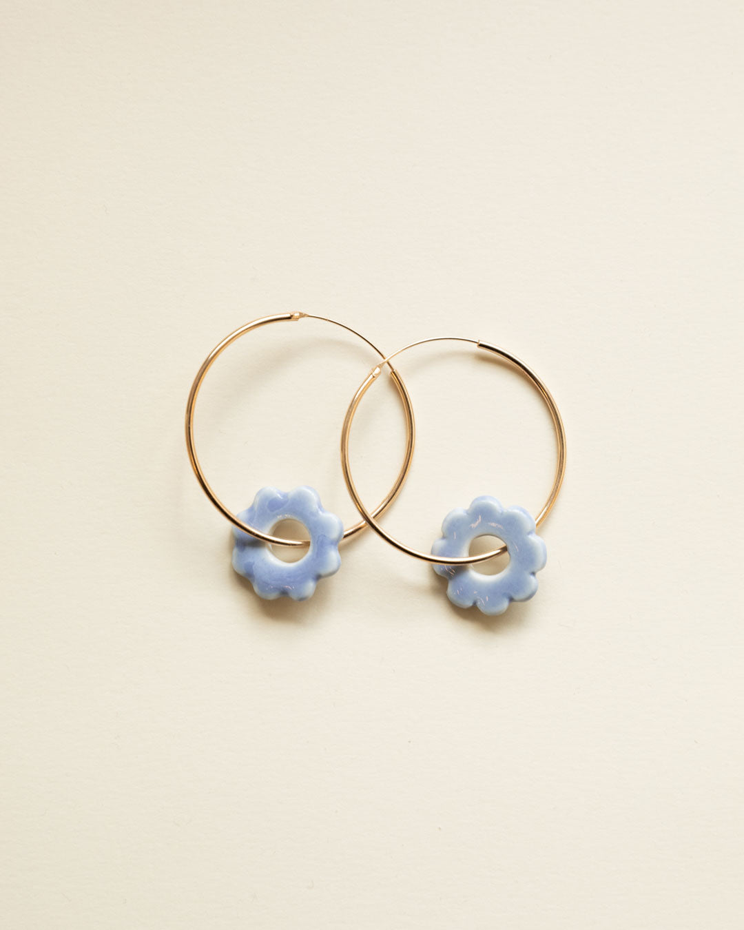 Aros Margarida · Azul claro