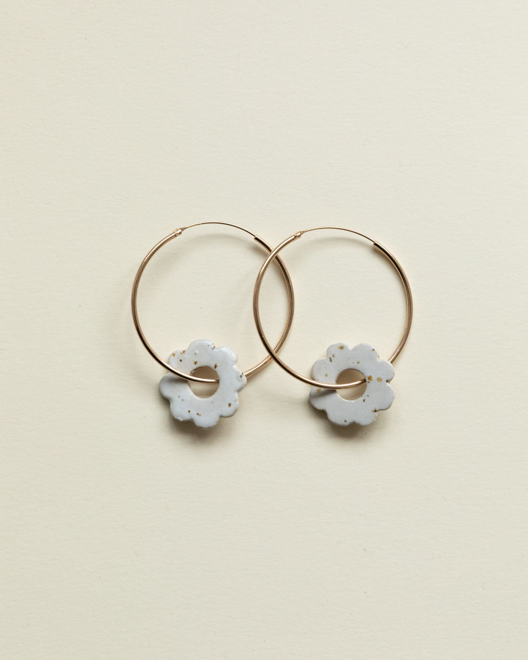 Aros Margarida · Blanco Moteado
