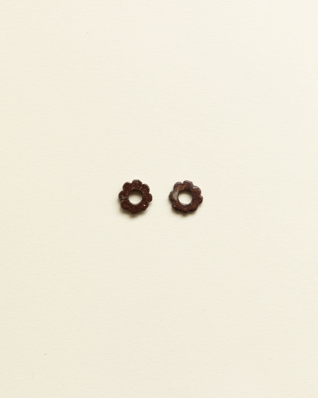 Aros Margarida · Marrón Oscuro