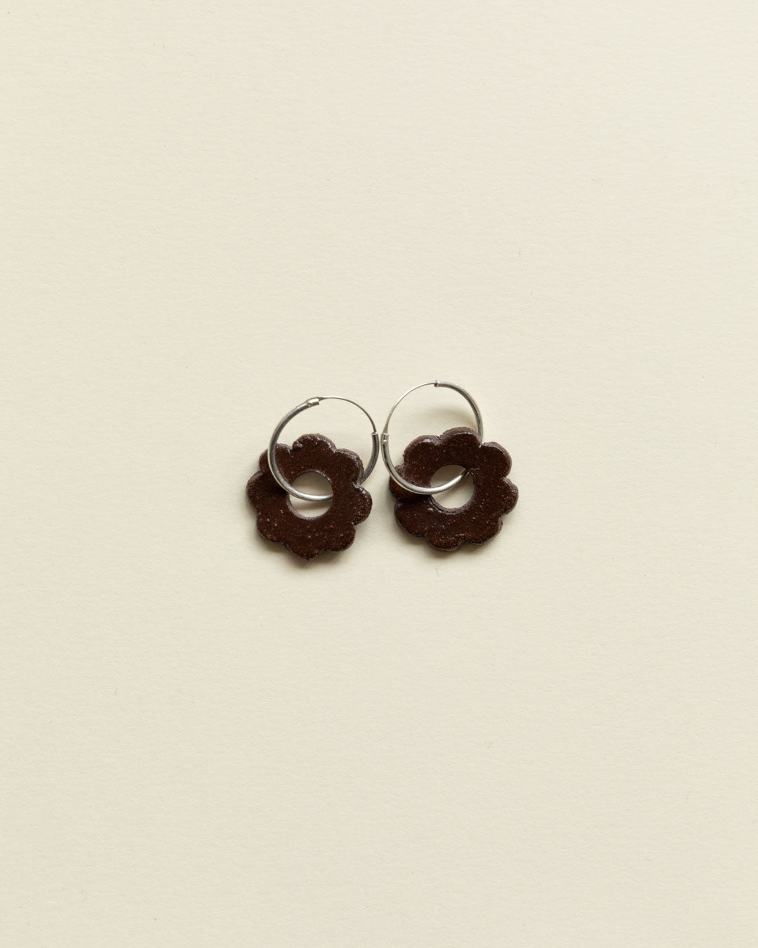 Aros Margarida · Marrón Oscuro