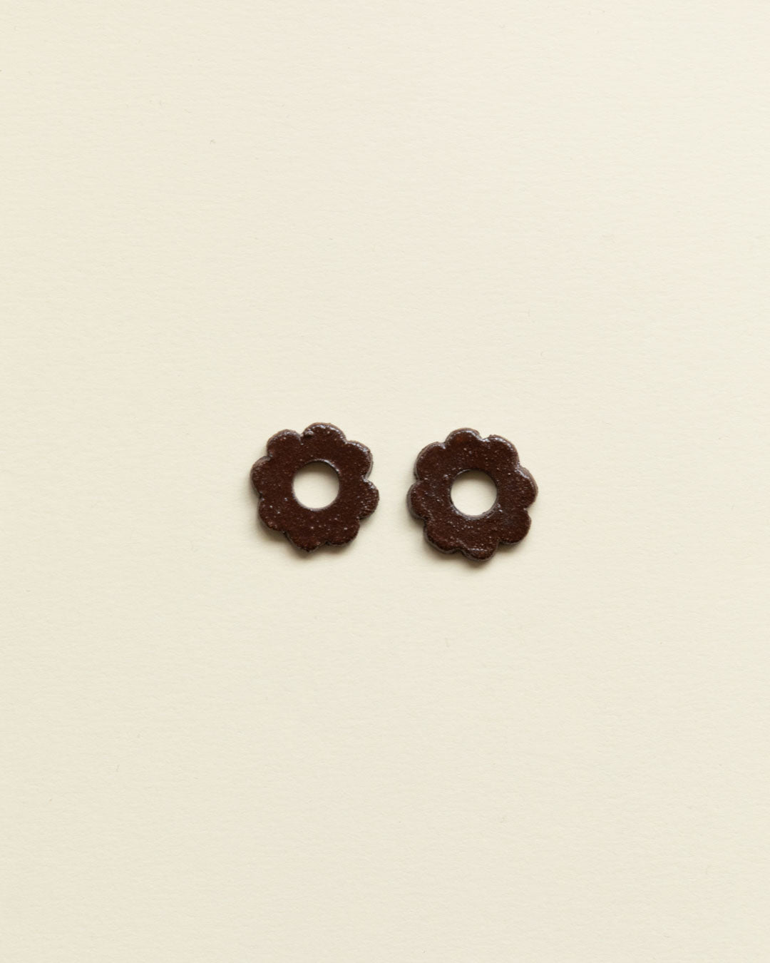 Aros Margarida · Marrón Oscuro